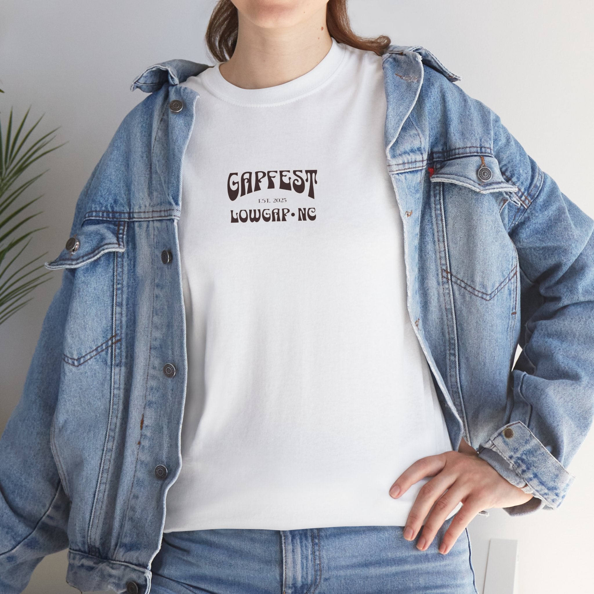 GapFest Campfire Logo T-Shirt — Lowgap, NC Festival Tee