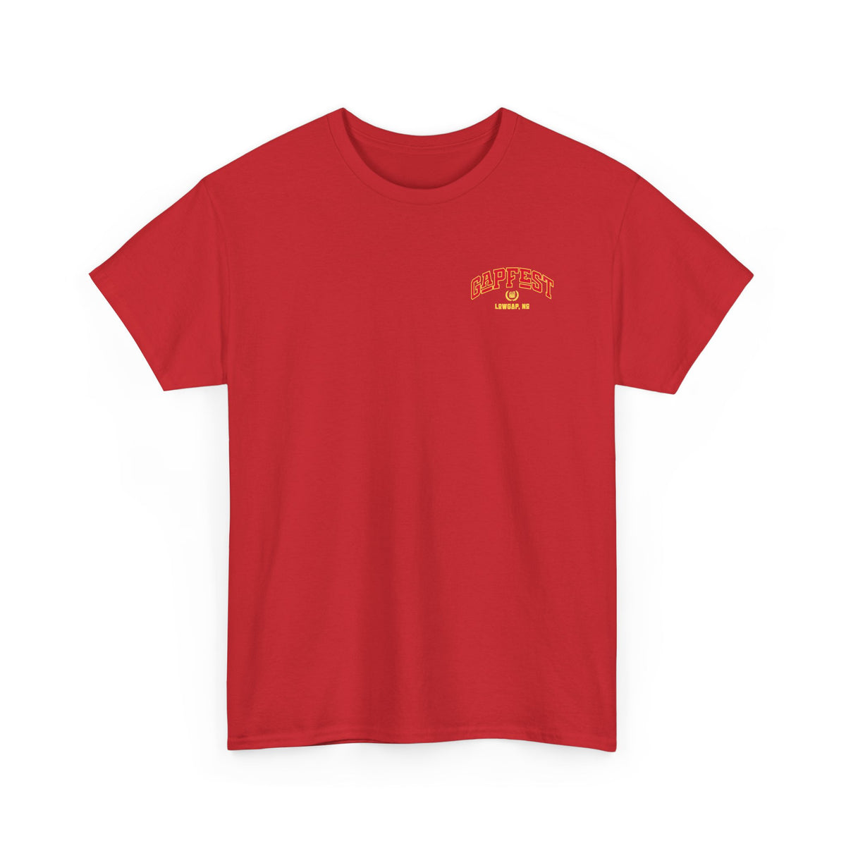 GapFest Lowgap NC T-Shirt — Vintage College Style Tee