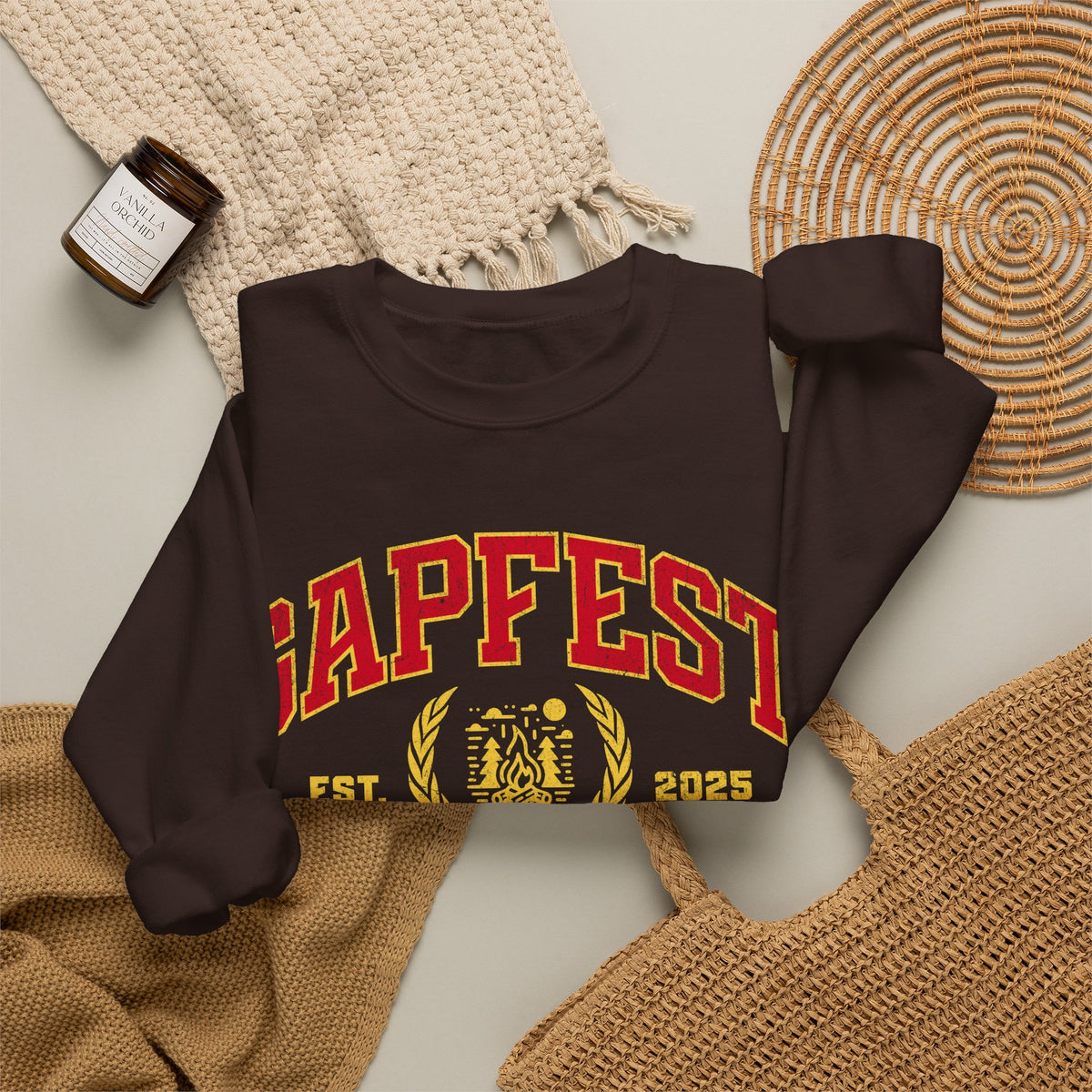 Gapfest Lowgap NC Crewneck Sweatshirt – Vintage College-Style Pullover